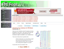 Tablet Screenshot of fmfool.com